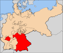 巴伐利亞王國疆域