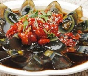 白雪拌皮蛋 白雪拌皮蛋