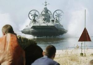 俄羅斯歐洲野牛級氣墊登入艇