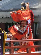 日本《蘭陵王入陣曲》代面表演