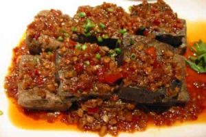 鹹菜汁清蒸辣螺 鹹菜汁清蒸辣螺