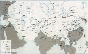 欽察汗國沒有分裂時的蒙古帝國