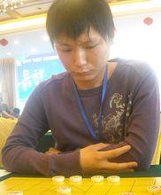 比賽中的陸偉濤