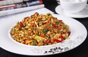 糟白菜炒肉末 糟白菜炒肉末