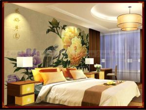 玖玖魚瓷磚臥室背景牆