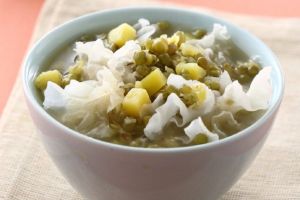 綠豆雪耳粥