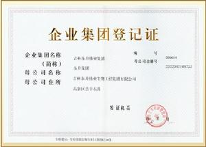 企業集團登記證