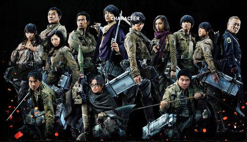 《進擊的巨人 ATTACK ON TITAN》角色們