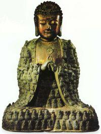 銅鎏金佛像 銅鎏金佛像