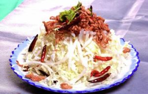 拌肉絲白菜 拌肉絲白菜