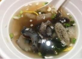 清湯鑲海參 清湯鑲海參