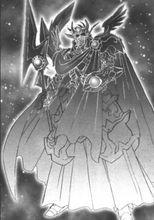 聖鬥士星矢大全中宙斯的形象