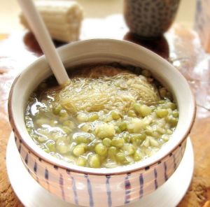 玉米綠豆粥