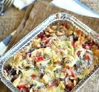 澳洲牛肉粒彩椒焗飯