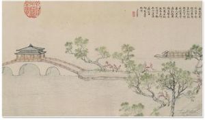 玉帶橋詩意圖 玉帶橋詩意圖