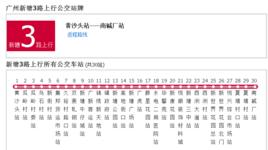 廣州公交新塘3路 廣州公交新塘3路
