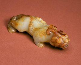 青白玉辟邪 青白玉辟邪