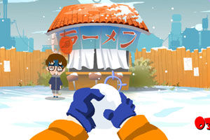 《火影忍者打雪仗》