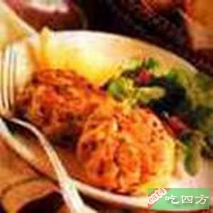 鮭魚蟹肉圓 鮭魚蟹肉圓