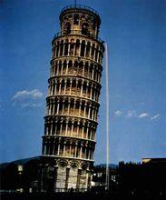 伽利略在比薩斜塔演示自由落體實驗