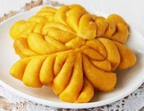 南瓜菊花捲 南瓜菊花捲