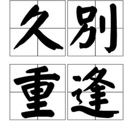 久別重逢[漢語詞語]