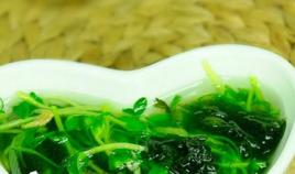 豌豆苗蝦皮湯 豌豆苗蝦皮湯