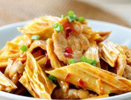 腐竹炒肉片 腐竹炒肉片