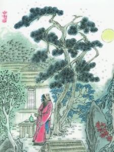 《宿王昌齡隱居》 《宿王昌齡隱居》