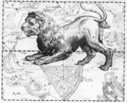17世紀天文學家約翰·赫維留筆下的獅子座