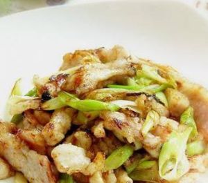 魚香蔥爆肉 魚香蔥爆肉