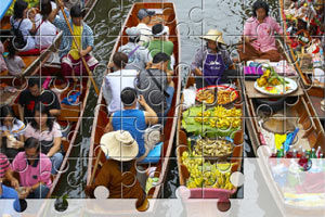 《越南水上集市》 《越南水上集市》