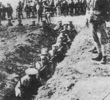 北伐軍戰士在作攻打武昌城準備