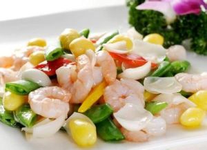 蝦仁白果銀鱈魚 蝦仁白果銀鱈魚