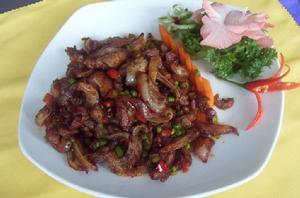 辣炒月牙骨 辣炒月牙骨