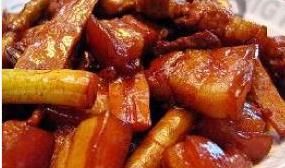 五花肉燜筍尖