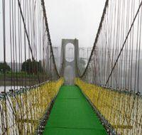 虎月吊橋是知名的“情人橋”，促成不少姻緣