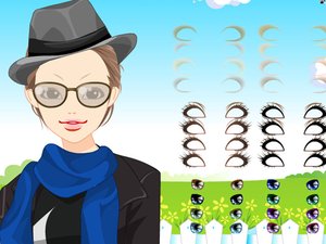 黑藍樸素女孩 黑藍樸素女孩