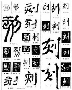 刻[漢字]