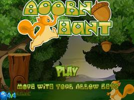 小松鼠采松果 小松鼠采松果