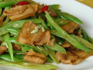 醬燜扁豆肉片 醬燜扁豆肉片