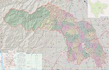 崇州市行政區劃圖