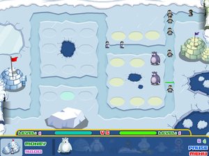 冰雪世界企鵝守城