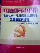 《關於實行黨政領導幹部問責的暫行規定》