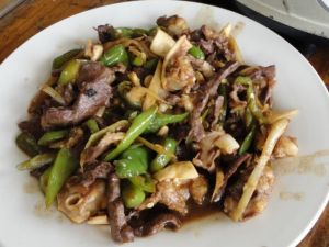 辣炒茴香 辣炒茴香