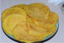 玉米面貼餅子 玉米面貼餅子