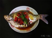 蒸扁魚