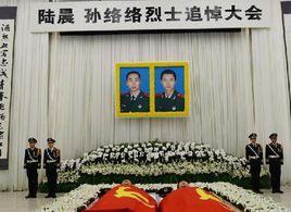 陸晨、孫絡絡烈士追悼大會 陸晨、孫絡絡烈士追悼大會