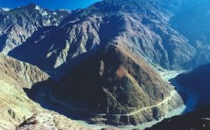 玉龍雪山峽谷 玉龍雪山峽谷