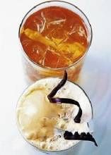 冰薑茶和榛味冰沙 冰薑茶和榛味冰沙